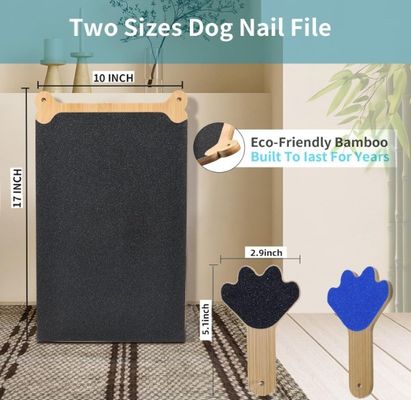 木製 犬の爪のスクラッチパッド 犬のための高量の木製のスクラッチボード