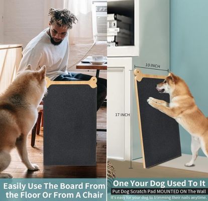 木製 犬の爪のスクラッチパッド 犬のための高量の木製のスクラッチボード