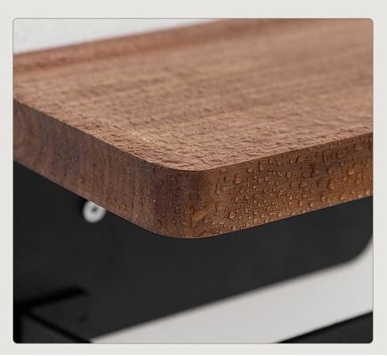 木製の貯蔵ホルダー 壁に設置されたラック 浴室 キッチン 寝室