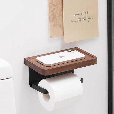 木製の貯蔵ホルダー 壁に設置されたラック 浴室 キッチン 寝室