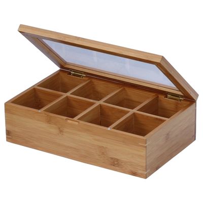 この使いやすい竹彩の日本茶箱で お茶のコレクションを整理してください