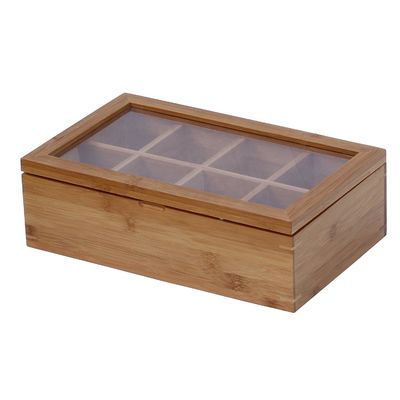 この使いやすい竹彩の日本茶箱で お茶のコレクションを整理してください