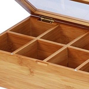 この使いやすい竹彩の日本茶箱で お茶のコレクションを整理してください