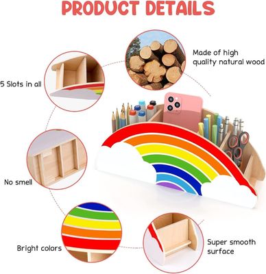 シルクスクリーン印刷 固木で電話と供給組織のための竹木キャディ