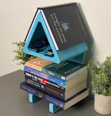 便利な保管用 棚 シルクスクリーン印刷 本棚 本のページホルダー