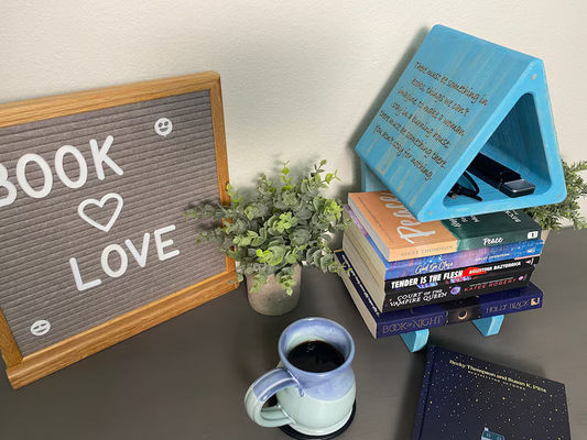 便利な保管用 棚 シルクスクリーン印刷 本棚 本のページホルダー