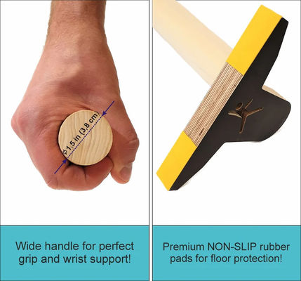 記念日 ヨガ フィットネス ハンドスタンド カリステニクス ジム バートレーニング 木製 パラレット