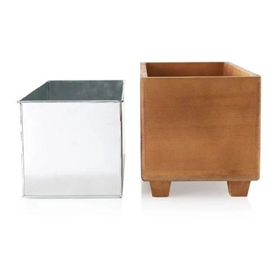 オーダーメイド ロゴ シャンパン クーラー バケツ 記念日 木造 ギフト パーソナライズされたデザイン