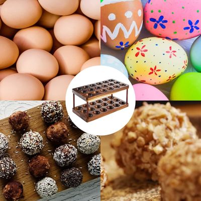 キッチン オーガナイゼーション 家電 二重層 木製の卵皿 オーダーメイド ロゴ