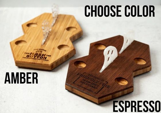 調整可能なゲーマースタンド 理想的な組み合わせ バンブーとアクリル