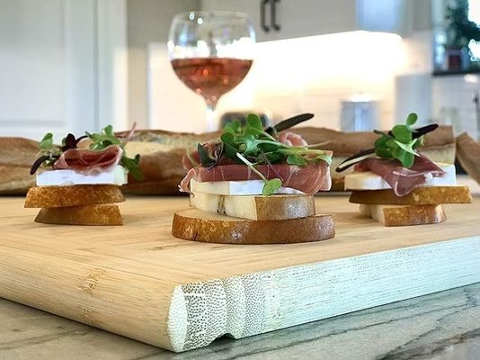 汎用 BSCI LFGB 8 異なるサイズ バンブー プルアウト 切断板