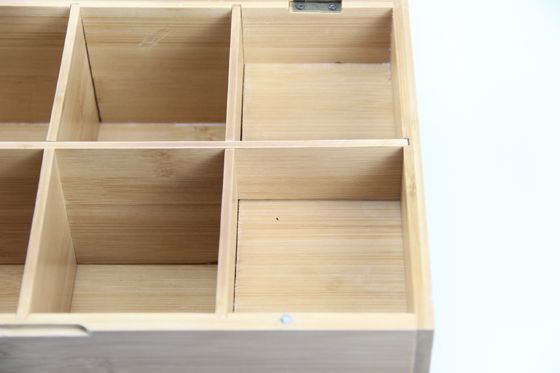 手作り の 目 に 見える アクリル 蓋 茶 箱 包装 木 製 厨房 に 独特 な 添加物