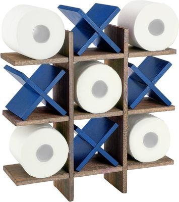 木製 バスロールホルダー ドアの後ろ/壁に カスタマイズされたロゴ トイレットペーパーホルダースタンド