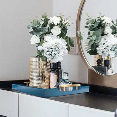 インジェクション 木製 配給 トレイ シンプル カラー または 4 コースター と オーダーメイド 大きい オスマン トレイ