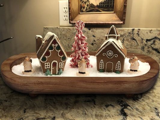 カスタマイズされたロゴ 農家の田舎茶色の装飾碗のための可決丸いボウルセット