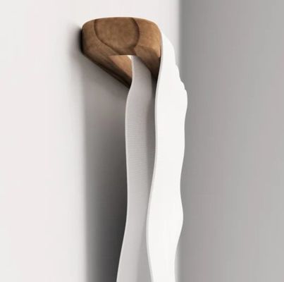 あなたの要求として 浴室 木製タオルホルダー 壁にマウント ロングハンガードライヤー ディスプレイラック