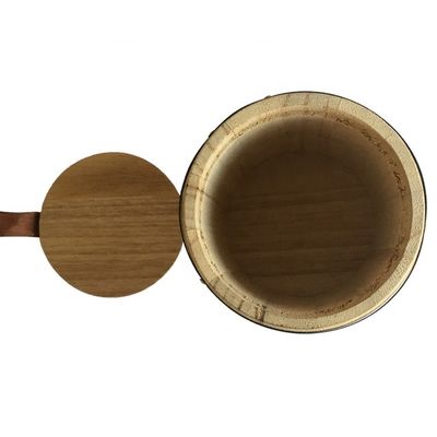 カフェ・ビーンのためのカスタム・ウッド・バレル 天然茶色 異なるサイズ パウロニア・オーク