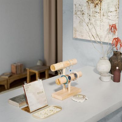 オーダーメイドTバーバングル ストレージラックとオーガナイザーで ブレスレットディスプレイをアップグレードします