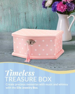 女の子とティーンエイジャーのための手造りのスワンレイク風向き音楽ボックス