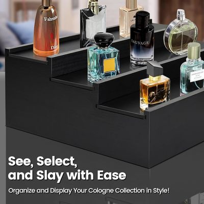 3階 コーラン スタンド 香水オーガナイザー 隠されたコンプ カスタマイズされたロゴ 受け入れられる