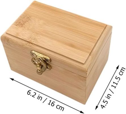 木製の竹 宝石 収納 引き出し 整理 収納 ケース