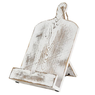 機能的なデザイン パイン 田舎風 木製料理本 スタンド 試料は必要ない