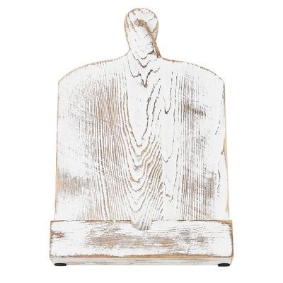 機能的なデザイン パイン 田舎風 木製料理本 スタンド 試料は必要ない