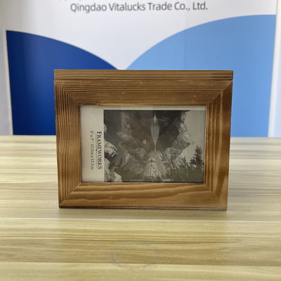 木製の写真枠収納箱 21x21x17cm サイズ カスタマイズできる色オプション