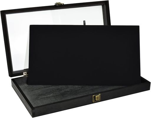 オーダーメイド サイズ ロゴ カラー 木製 宝石 展示 収納 箱 蓋 固形 木製