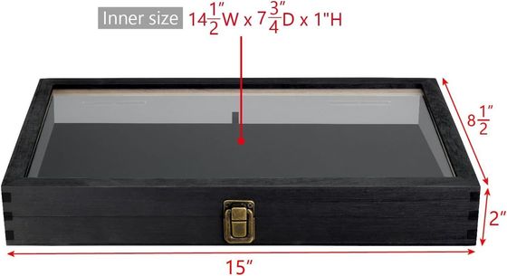 オーダーメイド サイズ ロゴ カラー 木製 宝石 展示 収納 箱 蓋 固形 木製