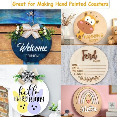 オーダーメイド ファッション 木製 交換可能 歓迎サイン 家装飾 アンティーク・クラフト