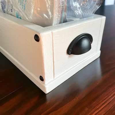 キッチンカウンターとパーティーのホストのためのブリーズソロカップ木製ホルダーをホストしてください