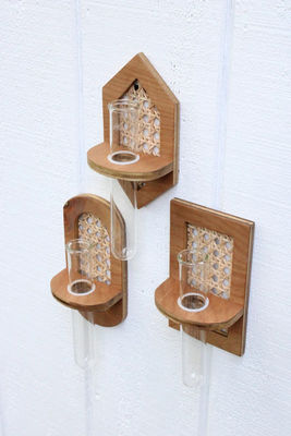 壁掛けボホ水力プランター シルクスクリーン印刷/焼いた壁プランター