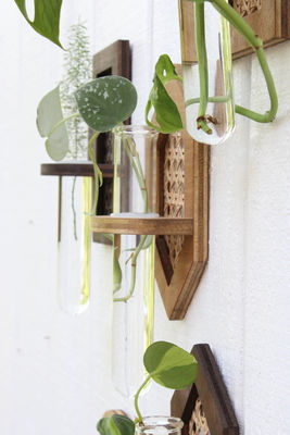 壁掛けボホ水力プランター シルクスクリーン印刷/焼いた壁プランター