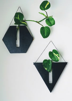 繁殖ステーション ポーチと壁飾りのポットのための現代ミニ 木製ボックス ウォールプランター