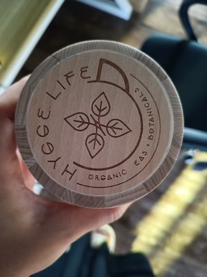 D90 x H112mm カスタム形 木製樽 コーヒー豆と茶の貯蔵のための田舎デザイン