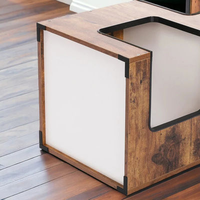 カスタマイズされた形 猫の登り スクラッチャー トイツリー 猫の家用の現代的な木製ペットプレゼント