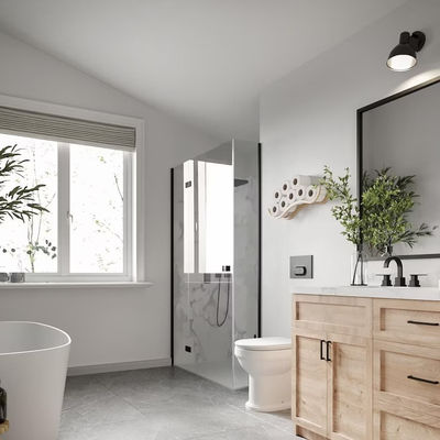 オーダーメイド ロゴ 容認 木製 クローゼット トイレットペーパーホルダー 棚 浴室