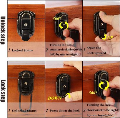 TIMBER オーダーメイド 飾り手工 大型 木箱 9.3X7.6X4.5 インチ オーダーメイド