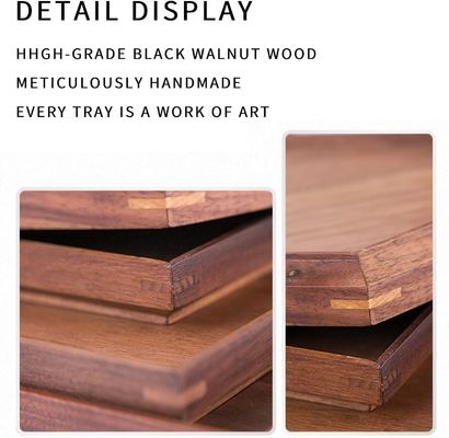 オーダーメイドで迅速な木材配送のためのOEM ODM受容木材トレイセット