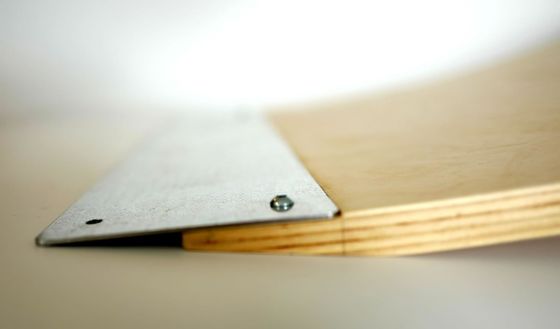 7.9"スケートボード自転車ローラーとRCカーのための燃焼木の打ち上げランプ 普通の木製ボックス