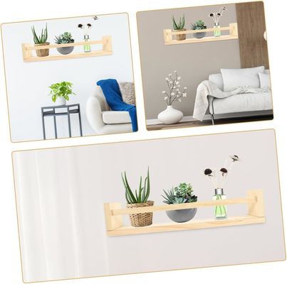 木製 飾り付け ハンガリング 棚 セット 2 本 花器 と 幼稚園 オーガナイザー ギフト