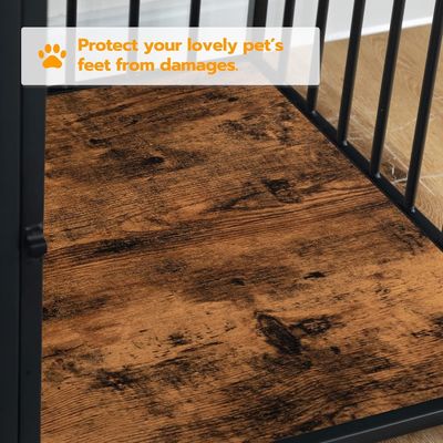 室内ペットキャスト テーブルの端 引き出しとカスタマイズされた形状の白色の飾り付け犬のケニール