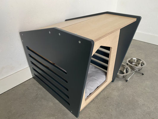 現代的な木製 壁掛け 猫のパッチ 折りたたみ 室内 ペットハウス パーソナライズされたデザイン