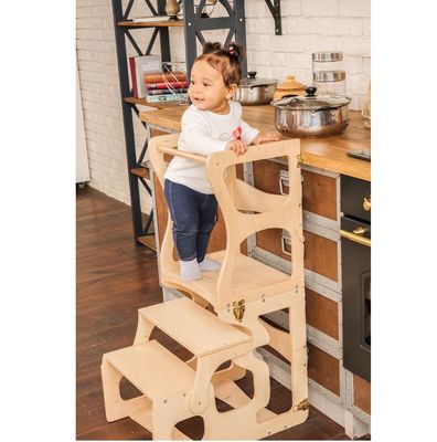 子どものテーブルとアクティビティタワーのためのサンプル無料学習椅子