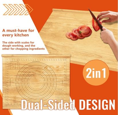 パンケーキ 木製ボード 24x20 サイズ付き サイズまたはカスタム