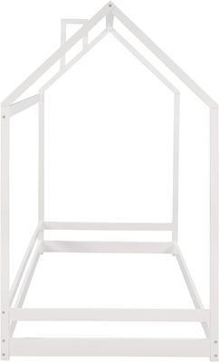 子供の寝室の家具 木の家具と屋根裏枠のベッド