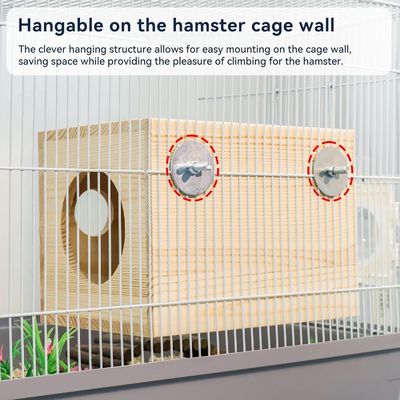 木製の小動物隠れ家 格安で堅いパターン