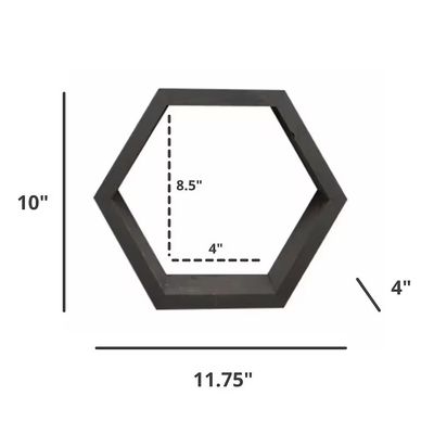 リビングルーム家具 現代の壁収納用の3つの田舎風の木製の浮遊棚セット