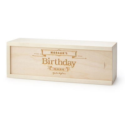 ストックグレード レッドワイン ボックス 木製包装 印刷 処理 その他 直角形/四角形/丸